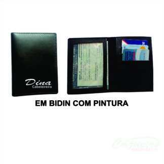 Porta Documento em Bidin com Pintura