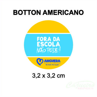 Botton Americano 3,2 x 3,2cm